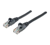Intellinet 342070 Network Patch Cable, Cat6, 3m, Black, CCA, U/UTP...
