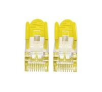 Intellinet Network Patch Cable Cat6A 5m Yellow Copper S/FTP LSOH / LSZH PVC RJ45 Gold Plated Contacts Snagless Booted Lifetime Warranty 5 m Cat6a S/FTP (S-STP) RJ-45 RJ-45 Yellow