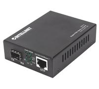 Intellinet 508216 Gigabit PoE+ Media Converter, 1 x 1000Base-T RJ45 Port to 1 x