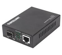 Intellinet Gigabit PoE + Medienkonverter RJ45 SFP 10/100/1000 Mbit/s (US IMPORT)