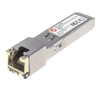 Intellinet Gigabit RJ45 Copper SFP Optical Transceiver Module, 1000Base-T (RJ-45) port, 100 m, Equivalent to Cisco GLC-T