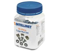 Intellinet 711081 Cage Nut Set (50 Pack), M6 Nuts Bolts and Washer...