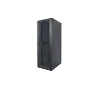 Intellinet 19" Server Cabinet - Free Standing 42U 800x1000mm (width x depth) Black Flatpack Max 1500kg Multi-Point Door Lock One Lock Per Side Panel Usable Depth 123 to 773mm IP20 rated Rack Steel