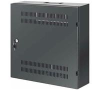 Intellinet 713689 4U Wall Mountable Enclosed Cabinet Rack Cabinet for A/V Equipm