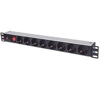 Intellinet 713986 19" 1U Rackmount 8-Output Power Distribution Unit (PDU), With