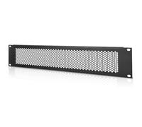 INTELLINET 716314 Ventilated Blind Panel for Rack Cabinets 19" 2U Black Black