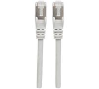 Intellinet 740920 RJ45 Network cable CAT 6A 5m Grey Shielded Halog...