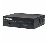 Intellinet 8-Port Gigabit Ethernet PoE+ Switch, IEEE 802.3at/af Power over Ethernet (PoE+/PoE) Compliant, 60 W, Desktop, Box