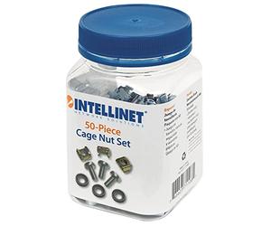 Intellinet Cage Nut Set, 50 pieces