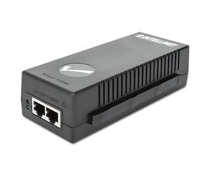 Intellinet Gigabit Ultra PoE+ Injector, 1 x 60 W Port, IEEE 802.3bt and IEEE 802.3at/af Compliant, Plastic Housing (UK Power Cord)