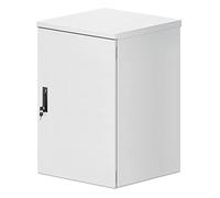 Intellinet Industrial IP55 19 Inch Wall Distributor with Integrated Fans, 18 HE 600 mm Deep Grey