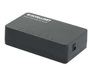 Intellinet Manhattan Desktop 5-Port Fast Ethernet Switch Black