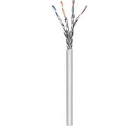 Intellinet Network Bulk Cat6a Cable, 23 AWG, Solid Wire, 305 m, Grey, Copper, S/FTP, LSZH, CPR-Dca Rated, Drum