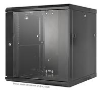 Intellinet Network Cabinet, Wall Mount (Standard), 12U, Usable Depth 3