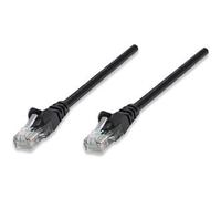 Intellinet Network Patch Cable Cat5E 20M Black Cca U/Utp Pvc Rj45 Gold Plated Co