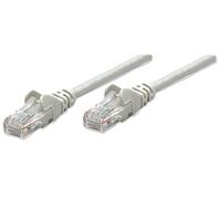 Intellinet Network Patch Cable, Cat5e, 5m, Grey, CCA, U/UTP, PVC, RJ45, Gold Plated Contacts, Snagless, Booted, Polybag