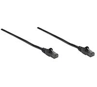 Intellinet Network Patch Cable, Cat6, 10m, Black, CCA, U/UTP, PVC, RJ45, Gold Plated Contacts, Snagless, Booted, Polybag