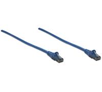 Intellinet Network Patch Cable. Cat6. 10m. Blue. CCA. U/UTP. PVC. RJ45