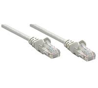 Intellinet Network Patch Cable, Cat6, 10m, Grey, CCA, U/UTP, PVC, RJ45, Gold Plated Contacts, Snagless, Booted, Polybag