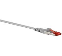 Intellinet Network Patch Cable, Cat6, 10m, Grey, Copper, S/FTP, LSOH / LSZH, PVC, RJ45, Gold Plated Contacts, Snagless, Booted, Polybag