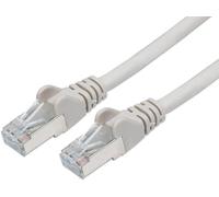 Intellinet Network Patch Cable Cat6 – 1m Grey Copper S/FTP LSOH/LSZH RJ45 Gold-Plated