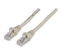 Intellinet Network Patch Cable Cat6 20M Grey Cca U/Utp Pvc Rj45 Gold Plated Cont