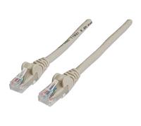 Intellinet Network Patch Cable Cat6 20m Grey CCA U/UTP PVC RJ45 Gold Plated Contacts Snagless Booted Lifetime Warranty
