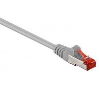Intellinet Network Patch Cable, Cat6, 20m, Grey, Copper, S/FTP, LSOH / LSZH, PVC, RJ45, Gold Plated Contacts, Snagless, Booted, Polybag