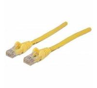 Intellinet Network Patch Cable Cat6 20M Yellow Cca U/Utp Pvc Rj45 Gold Plated Co