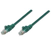 Intellinet Network Patch Cable, Cat6, 2m, Green, Copper, U/UTP, PVC, R