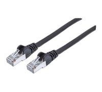Intellinet Network Patch Cable Cat6A 30M Black Copper S/Ftp Lsoh / Lszh Pvc Rj45