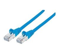 Intellinet Network Patch Cable Cat6A 30m Blue S/FTP RJ45 Gold-Plated LSOH/LSZH Lifetime Warranty