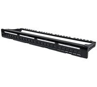 Intellinet Patch Panel Blank 1U 24-Port Black