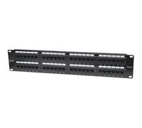 Intellinet Patch Panel Cat5e UTP 48-Port 2U Black