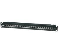 Intellinet Patch Panel. Cat6. FTP. 24-Port. 1U. Shielded. 90° Top-Entr