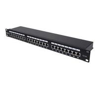 Intellinet Patch Panel Cat6A Ftp 24-Port 1U Shielded 90?? Top-Entry Punch Down B