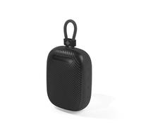Intempo Amalfi Mini Speaker - Compact Portable Speaker, Connect 2 Together, Carry Strap, IPX6 Waterproof, Bluetooth 6.0, 7W Output, 12 Hour Playtime, Rhythm Sync Lighting, Black