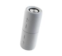 INTEMPO Aria Duo Wireless Speaker - Magnetic Portable Speakers, Bluetooth 5.0, 10W Output, Rechargeable, Fabric Finish, HD Stereo Sound, Silicone Handle, Outdoor Sport Speaker, USB-C Charging, Grey
