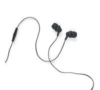Intempo EE1740NBLKSTKEU Trip Travel Earphones with Carry Case | 3.5 mm Stereo Jack and a 1.2 m Cable Length | 3 Sets Of Ear Cushions | Black | Perfect For On The Go