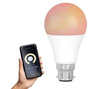 Intempo EE5013BWHTSTKEU7 Smart Bulb with Bayonet Fitting | 8.5 W | App Control Modes | Compatible with Amazon Alexa and Google Home Assistant, RGB and White Light, 6 Count (Pack of 1)