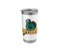 Intense Armed Security Officer Stainless Steel Insulated Tumbler