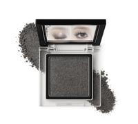 Intense Black Single Eyeshadow - Highly Pigmented Matte Powder for Bold Smokey Eye Looks, Long-Lasting Waterproof Formula, Ultra-Blendable Smooth Texture, Ideal for Evening Wear and Professional