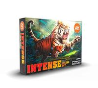 Intense Colours Set - AK Interactive Acrylic 3g Paints- AK11612
