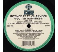 Intense Feat. Charvoni - I got my happiness (US, 4 versions, 1999, feat. Charvoni) [VINYL]
