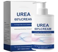 Intense Hydration Urea Cream for Cracked Heels and Dry Skin - 60% Urea for Feet, Knees, and Hands - Deep Moisturizing Callus Treatment