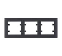 Intense Lumina Series Frame (WL5733) 3 Elements Horizontal Black