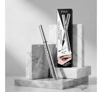 Intense Pigment Liquid Eyeliner with Flexible Brush Tip - Waterproof Quick Dry Formula for Bold Cat Eyes