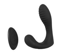 Intense RC Prostate Plug Vibrator Black 15.4 cm