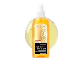 Intense regeneration + comprehensive restoration! Eveline Cosmetics Argan hair oil 8IN1 (150ml)