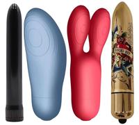 Intense Vibrator Sex Toys for Women/Couples Multi-Speed Vibrating Dildo Sex Toys, Bullet Vibrator, Large Vibrator, Silicone Rabbit Vibrator, Powerful Vibrator G-Spot Massager
